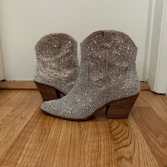 Matisse Rhinestone Boots - Picture 3 of 6